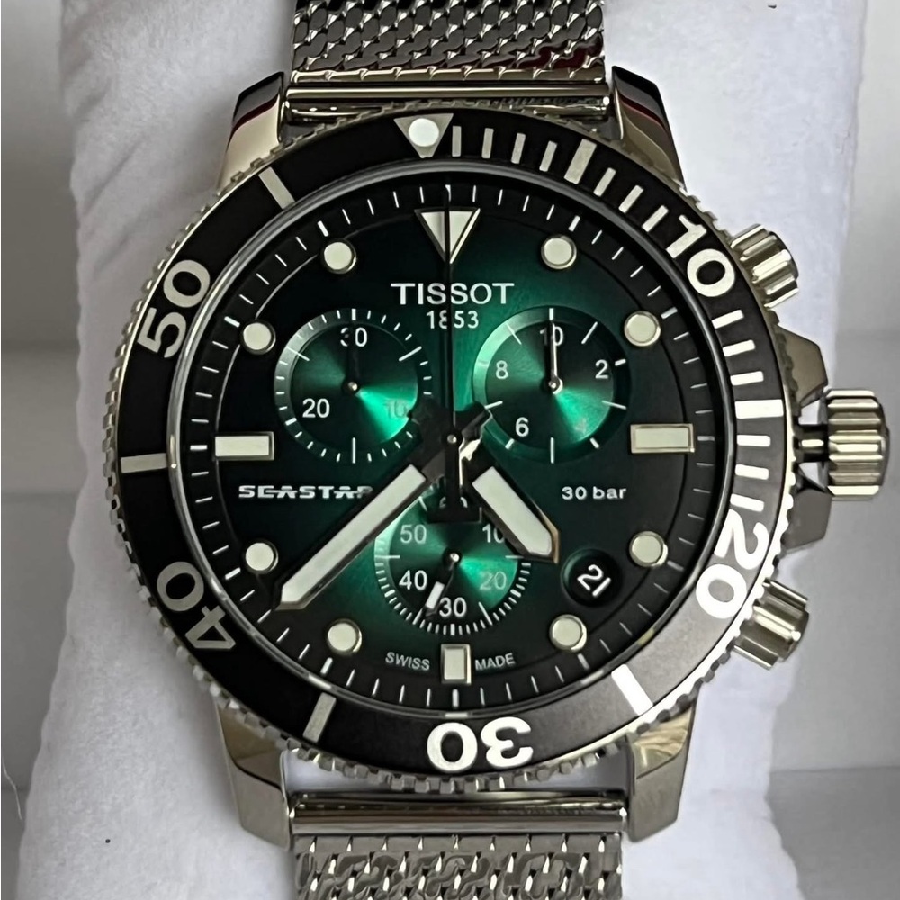 T120.417.11.091.00- Tissot Men’s Seastar 1000 Quartz Chronograph Watch